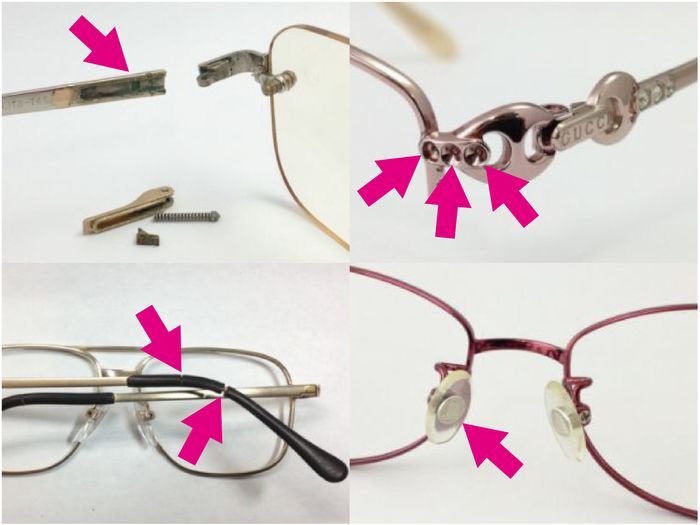 メガネの困ったにお応えします 修理 メタルフレーム えんきん Com