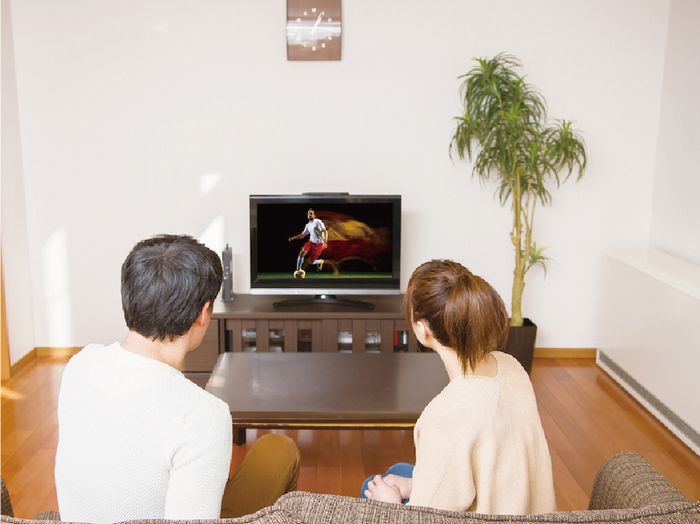 巣ごもりでテレビ　寒い季節は自宅でテレビ　オリンピックはテレビで応援