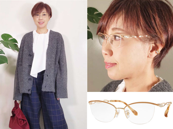 【老け見えしないメガネコーデ】yoko先生のメガネファッションコーディネート講座⑥