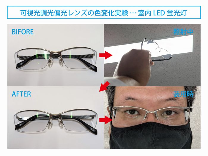 可視光調光偏光レンズは、夜の屋外でも反応しますか? | 遠近両用メガネ・老眼情報サイト|えんきんドットコム